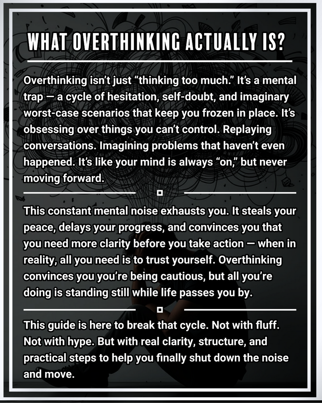Silence the Noise: Escape Overthinking and Finally Live Free
