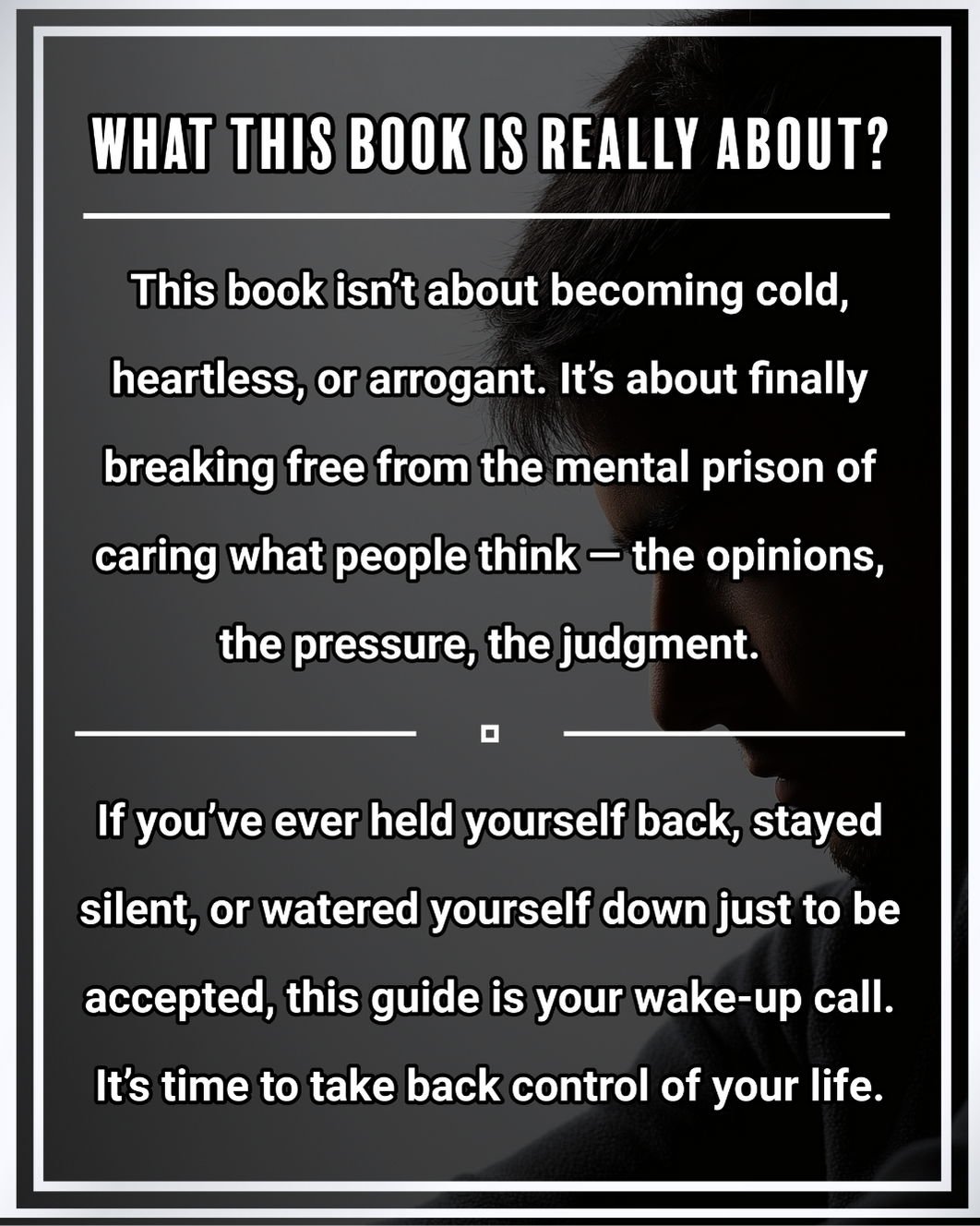 Unshakable: How to Stop Caring What People Think and Take Back Control