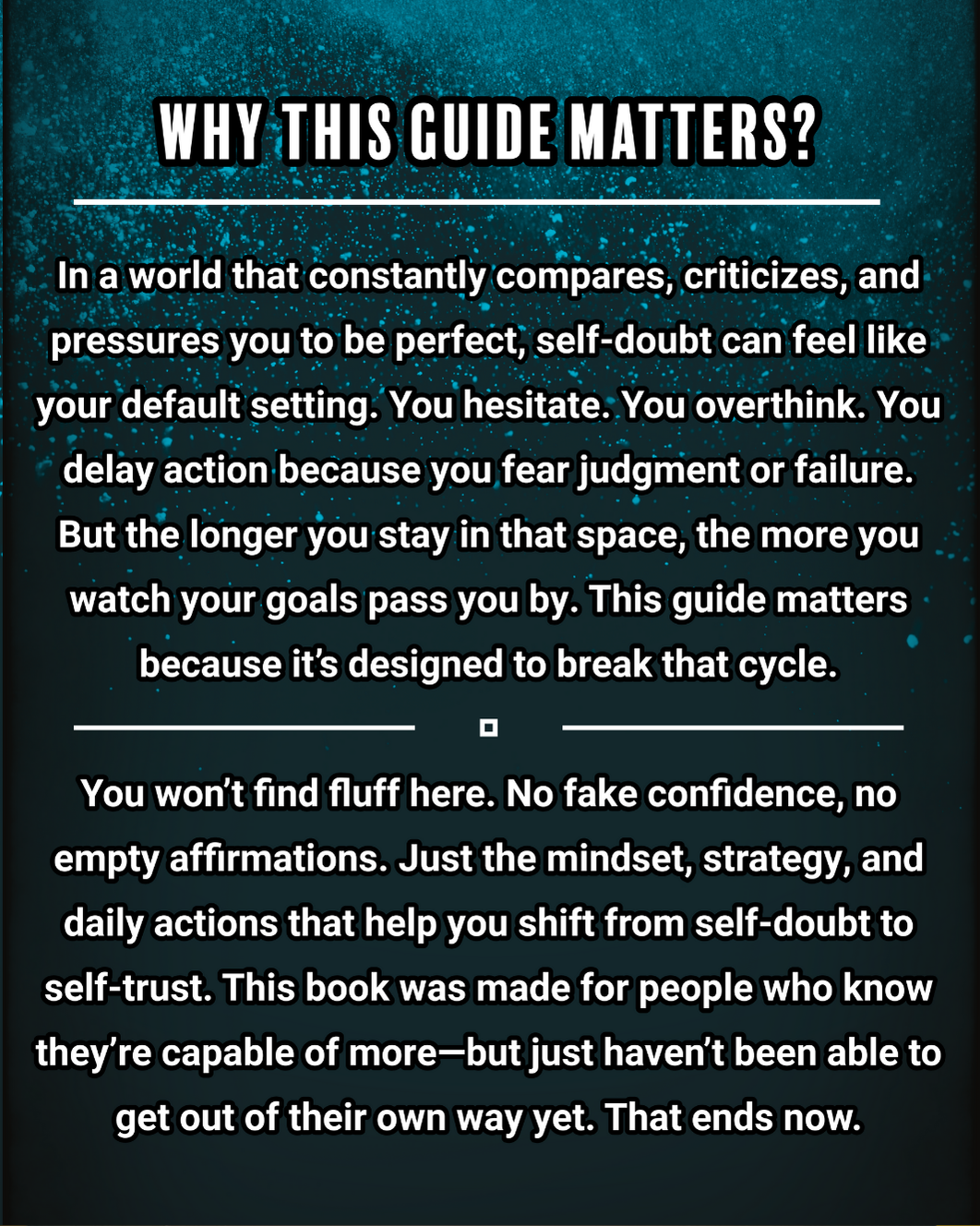 Overcoming Self-Doubt: How to Trust Yourself and Take Action