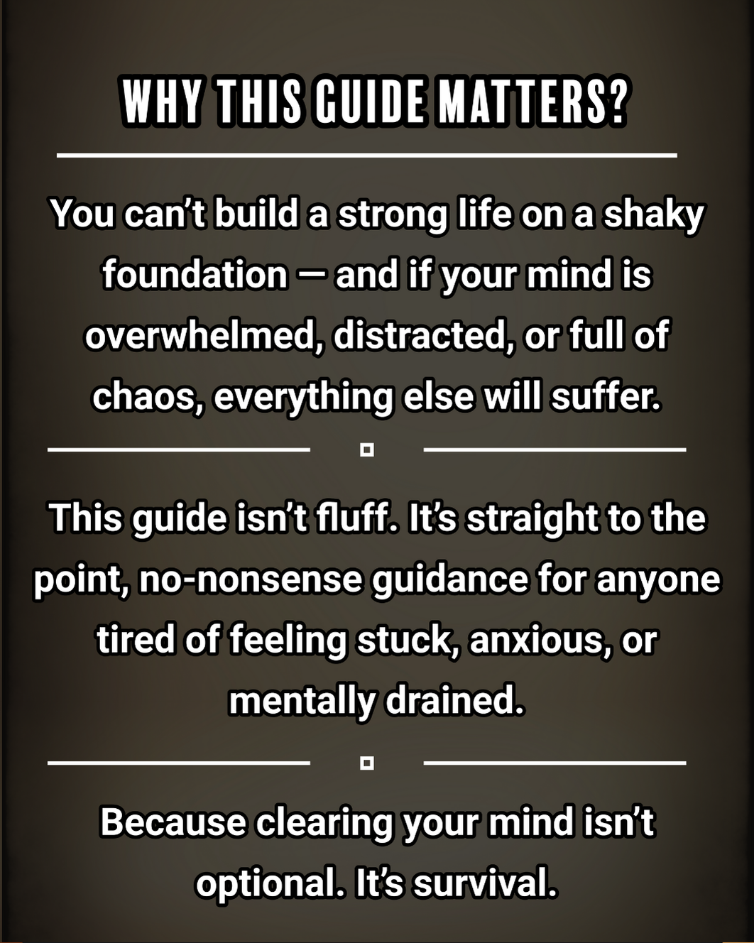 Mind Detox: Clear Out Negativity and Anxiety