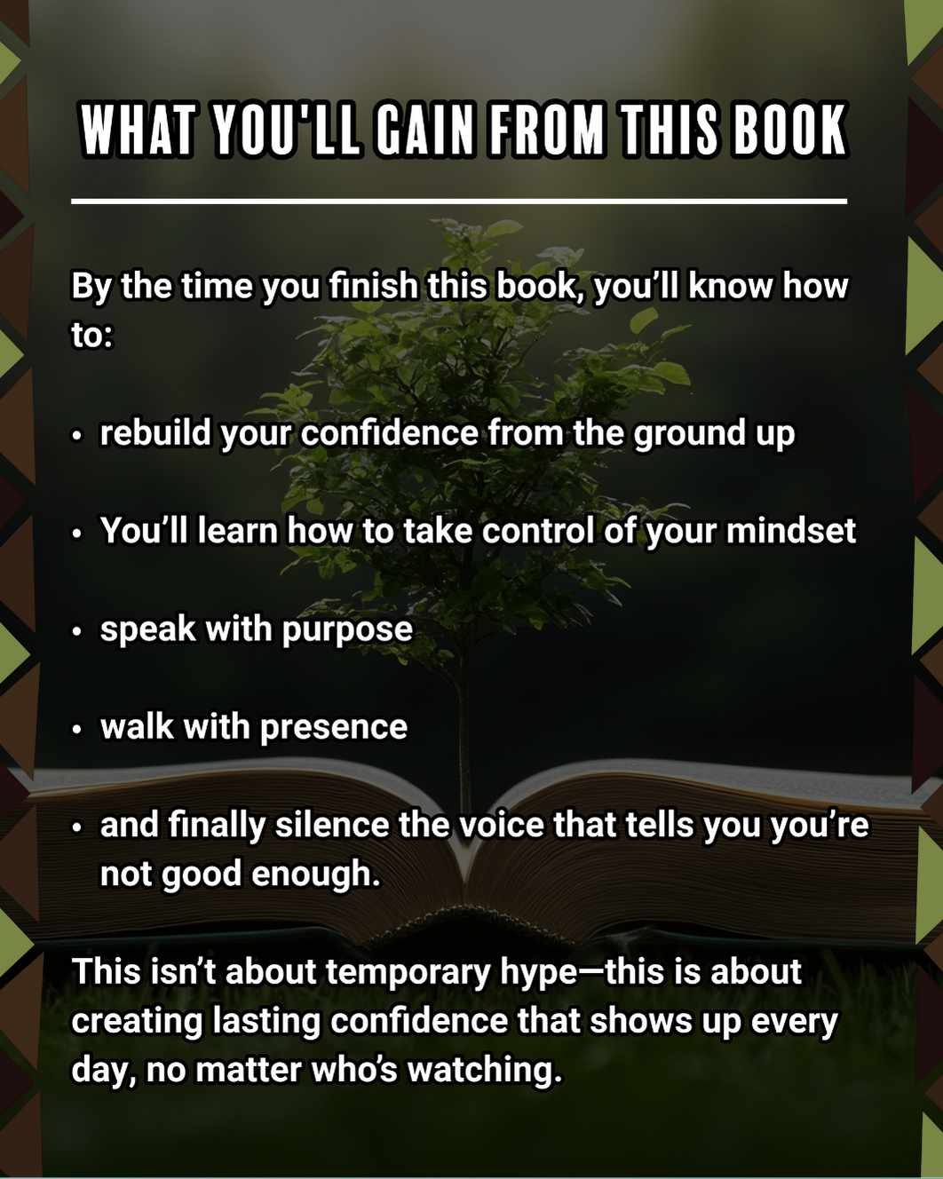Confidence Rebuild: Become the Best Version of Yourself