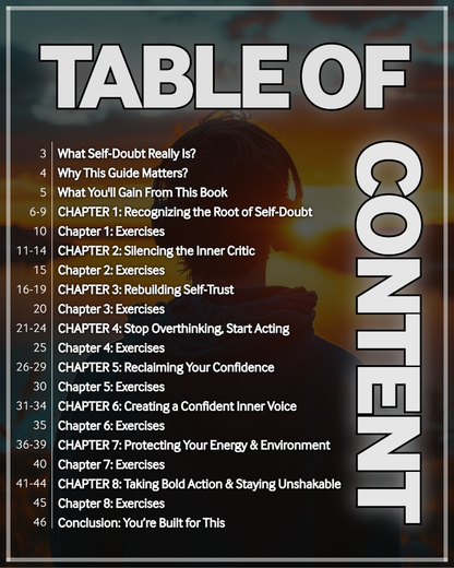 Overcoming Self-Doubt: How to Trust Yourself and Take Action