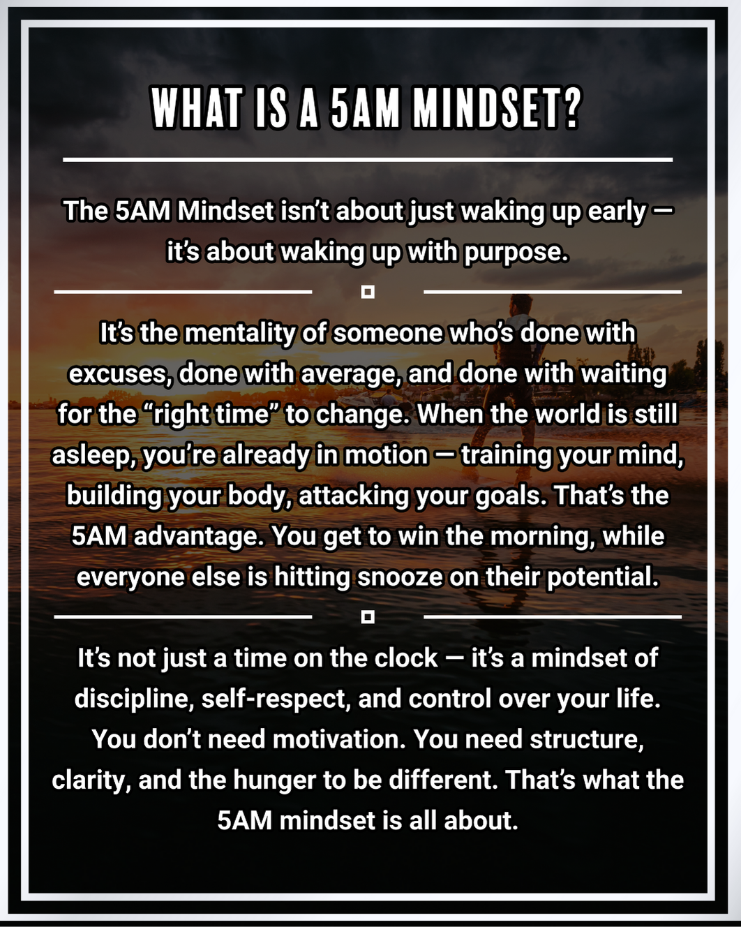 The 5AM Mindset: How to Wake Up Early and Win Your Day
