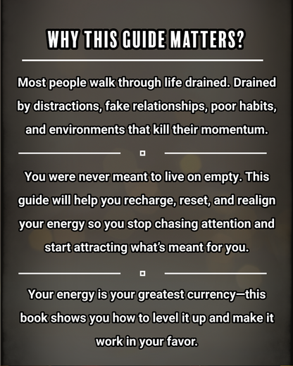Level Up Your Energy: How to Become More Magnetic in Life
