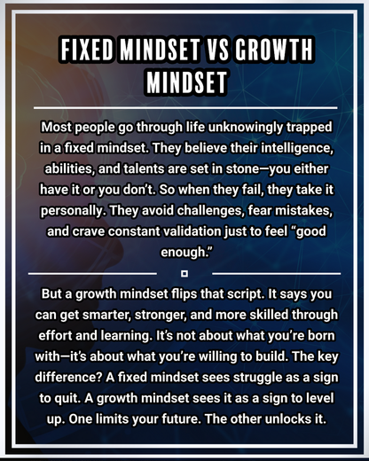 Developing a Growth Mindset: Unlock Your Full Potential
