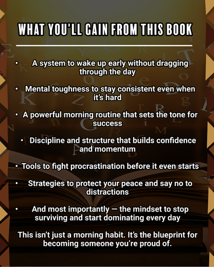 The 5AM Mindset: How to Wake Up Early and Win Your Day