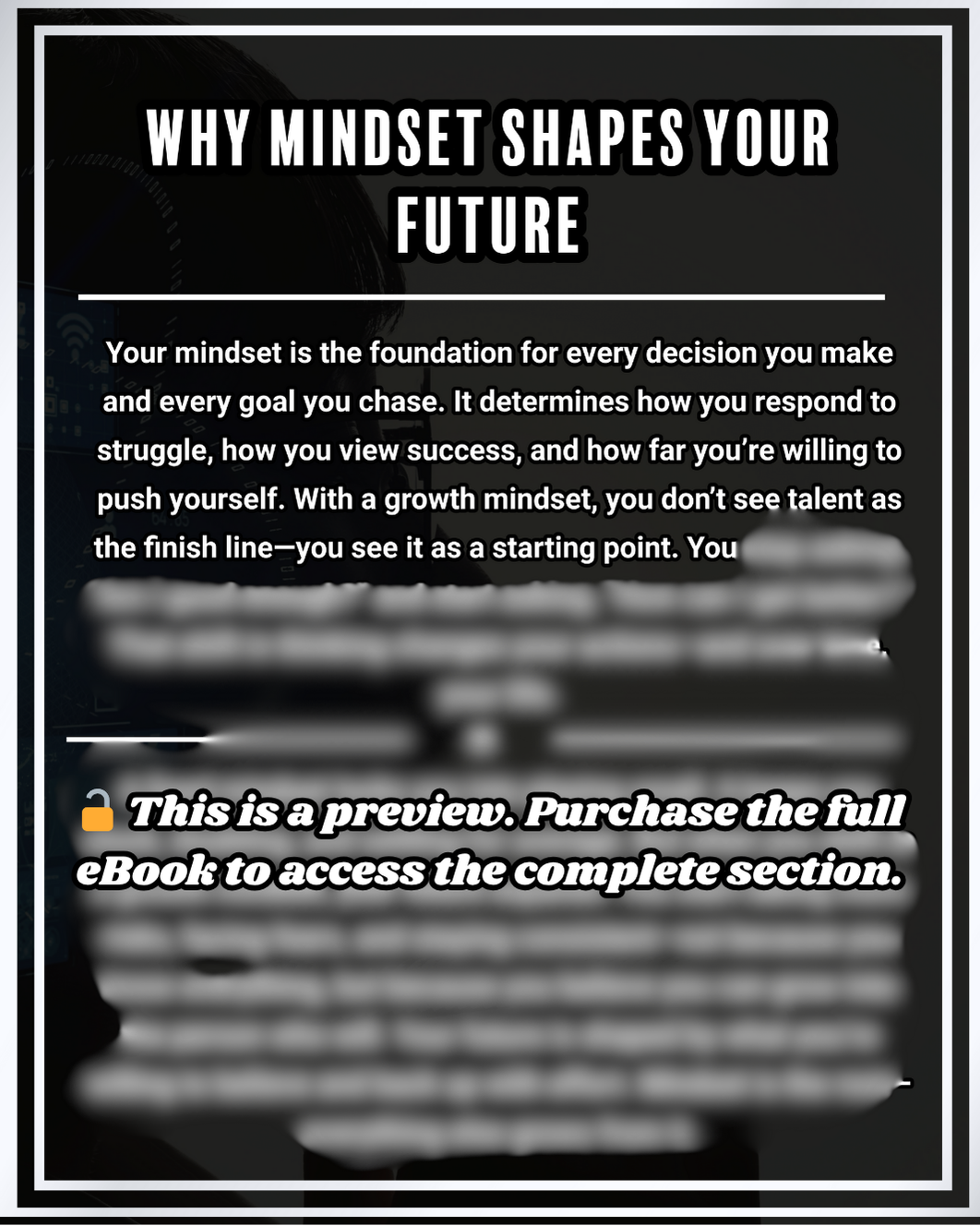 Developing a Growth Mindset: Unlock Your Full Potential