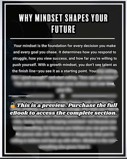 Developing a Growth Mindset: Unlock Your Full Potential