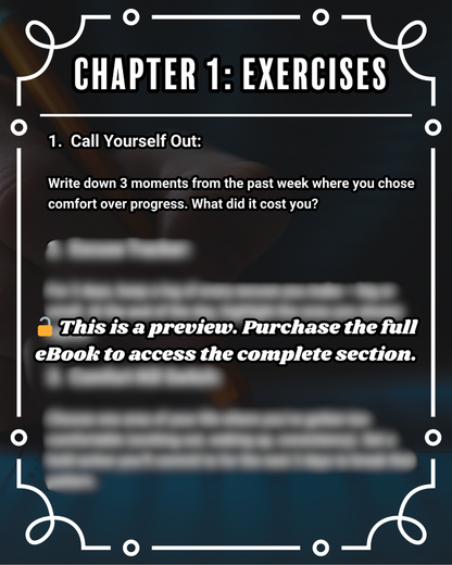 Eliminate Laziness: Get Out of Your Own Way