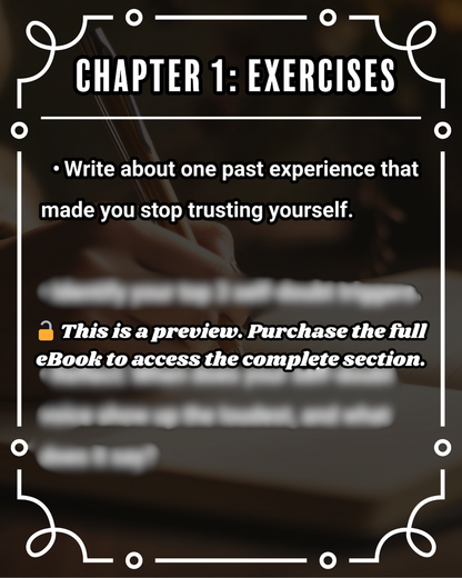 Overcoming Self-Doubt: How to Trust Yourself and Take Action