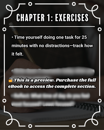 How to Stay Focused in a Distracting World