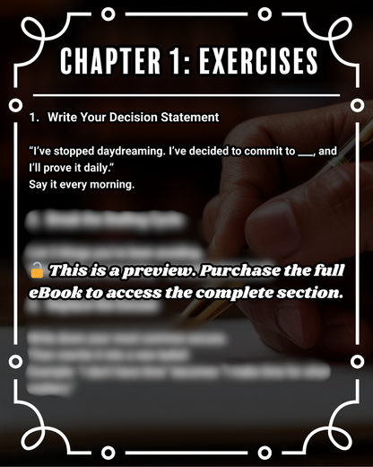Dream It, Then Do It: The Real Blueprint to Achieving Your Goals