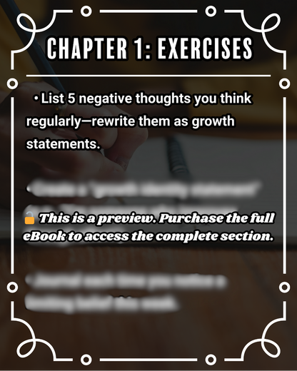 Developing a Growth Mindset: Unlock Your Full Potential